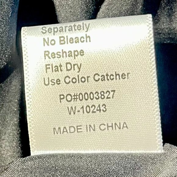 Novella Modest Midi Dress Size Medium Prairie Cottage Floral Ruffle Tiered Black - Picture 12 of 12